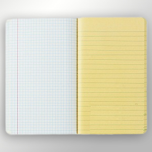 Checked Small Size Notebook