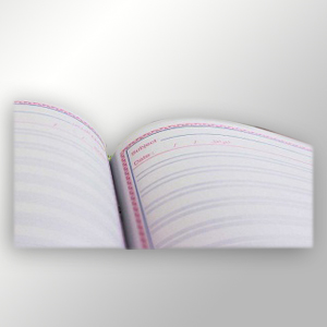 Two Lines Small Size Notebook