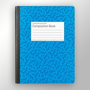 Composition Long Size Notebook