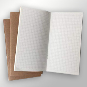 Graph Long Size Notebook